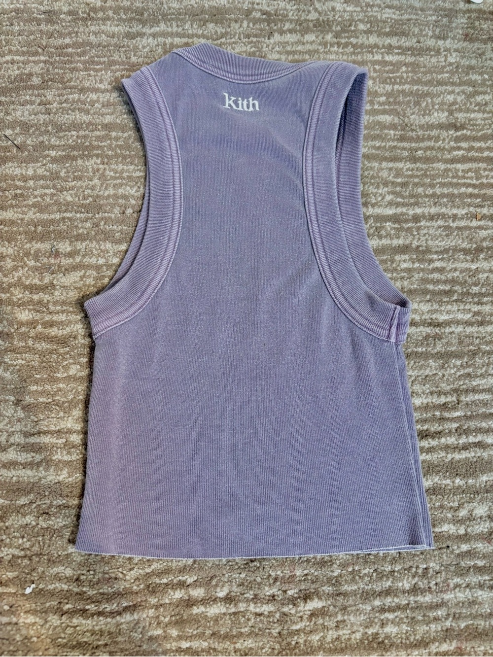 Kith Women Sarah Vintage Muscle Tank - Lavender Purple Size S - NWOT